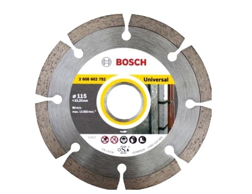 DIAMANTOVÝ DISK BOSCH 115mm betónový tehlový kameň