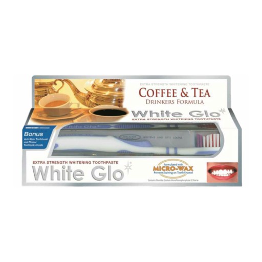 WHITE GLO kávová a čajová pasta pre milovníkov kávy 100ml