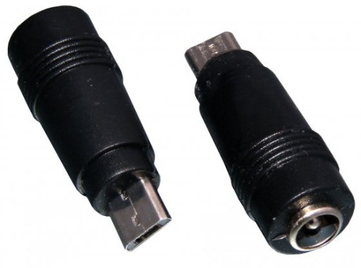 DC ADAPTÉR 2.1/5.5 zásuvka - micro USB konektor (3531)