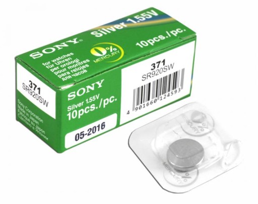 Strieborná batéria SONY Murata SR 920SW 920 LxB283