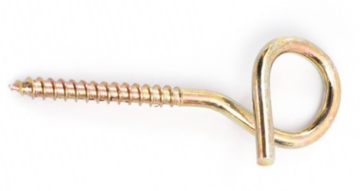 HÁČIK HÁČKOVÝ, ZÁVIT DREVENÝ, HÝJDAČKA, M10x16