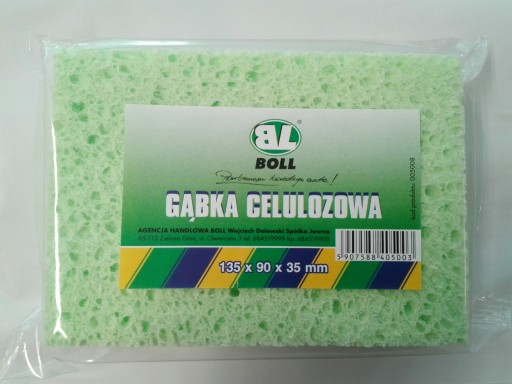 BOLL savá celulózová špongia, mäkká, 135x90x35 HIT