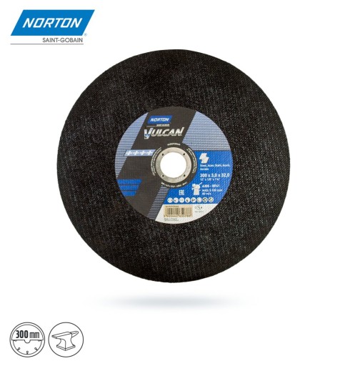 Kovový štít 300x3,0x 32mm VULCAN NORTON 1ks
