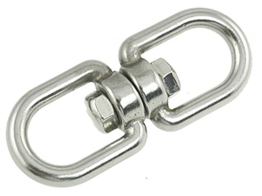6mm Eye-Oko Stainless Steel Obratlík A4 1ks