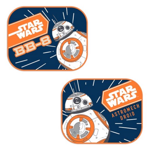 BOČNÉ KRYTY 2 KS 44*35CM STAR WARS BB8 STAR WARS