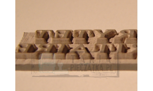 Guma na pečiatky 59x23mm pasuje na Colop C40, Wa