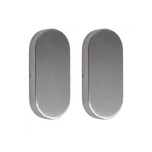 Oválna rozeta, BLIND, nápis ASSA ABLOY, komplet INOX