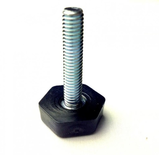 Šesťhranná kotúčová vyrovnávacia nožička 25mm M6x20