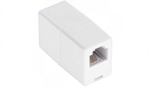 ADAPTÉROVÝ KONEKTOR RJ45 RJ-45 CAT5E 8P8C