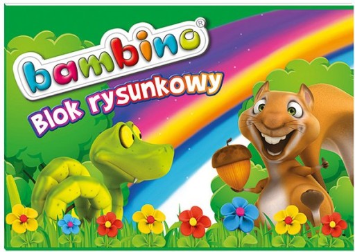 BLOK NA KRESLENIE A4 20K BIELE BAMBINO