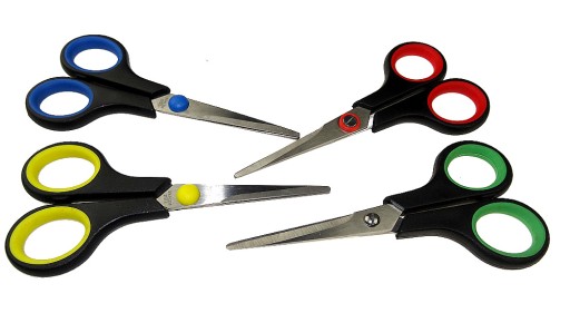 KANCELÁRSKE NOŽNICE KRAJČÍRSKE 14cm 10940