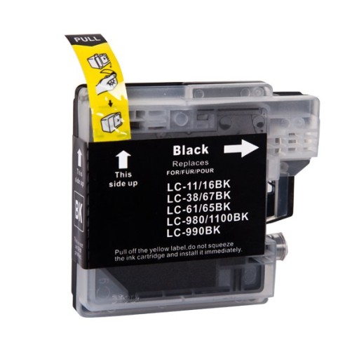 pre BROTHER 165C 585CW J615 XL 100%NOVINKA LC1100 LC980