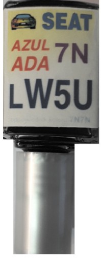 SEAT LW7Z 2V GRRIS TRAŤ NÁPRAVA LAKU NA ŠKRABANINY ARA