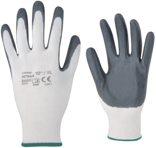 Pracovné ochranné rukavice Nitril Rubber Ardon Nitrax veľkosť 10