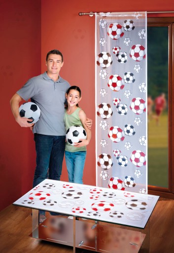 Bránka, lopty, futbalové panely - šírka 60 cm, meter