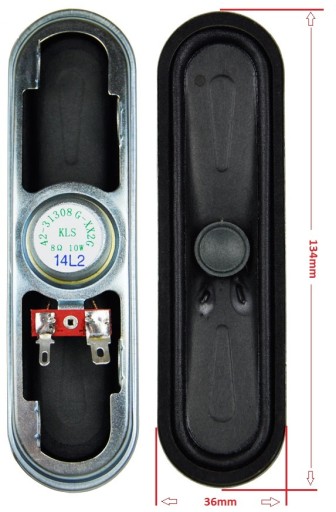 Širokopásmový montážny reproduktor 10W 8ohm (78)