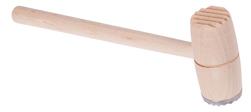 KLADIVO, LAMAČ, SEKÁČ, MÄSOVÉ MÄSO, drevené