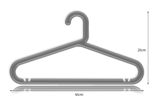 VEŠIAKY NA OBLEČENIE VEĽKÝ STRIEBORNÝ VEŠIAK