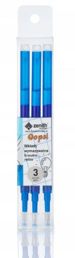 ZENITH modrá stierateľná náplň 3 ks