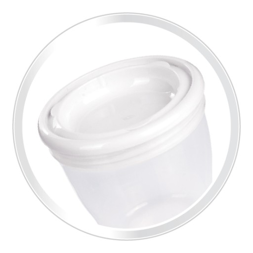 CANPOL Nádoba na potraviny s vrchnákom 180 ml 1 ks.