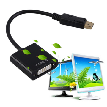 Adaptérový konvertorový kábel DP DisplayPort na DVI od PL