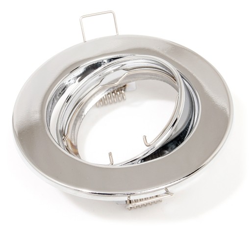 SET POHYBLIVÉ HALOGÉNOVÉ SVETLO CHROM + LED ŽIAROVKA 3W + GU10 4500K