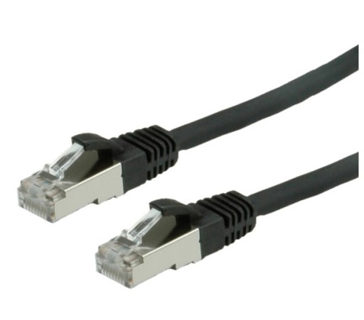 PATCHCORD S/FTP KÁBEL KAT.6 LSOH 1M ČIERNA