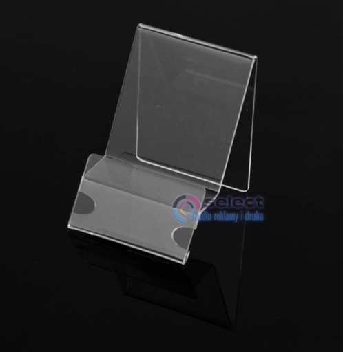 STOJAN, STOJAN NA TELEFON S PLEXI POPISOM, 6,5 cm
