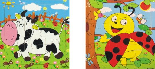 NÁUČNÉ DREVENÉ HÁDANKA 9 kusov MEGA VÝBER