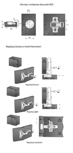 SAMOZAVÁRACÍ NÁBYTOKOVÝ PÁN S BRZDOVÝM ZATVORENÍM