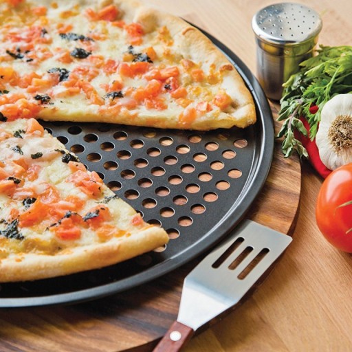 PLECH NA PIZZU 33CM KB Teflón - Ideálny na pečenie