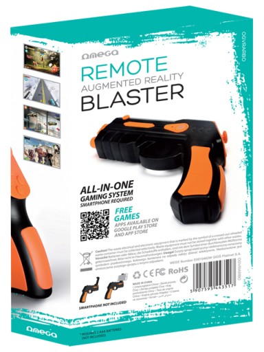 Ovládacia pištoľ pre smartfóny REMOTE REALITY GUN