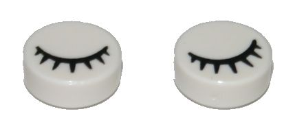 LEGO 1X1 okrúhle HLADKÉ OČI 98138pb028 - 2KS