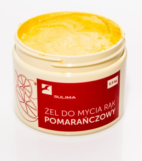 SULIMA oranžová gélová pasta na umývanie rúk 0,5 kg