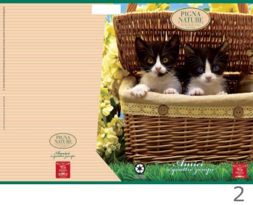 NOTEBOOK A5 42K KR PIGNA NATURE AMICI EKO 0224821Q