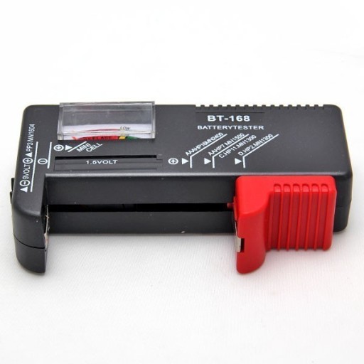 Batéria Tester Meter AA AAA R9 R14 R20 tablety