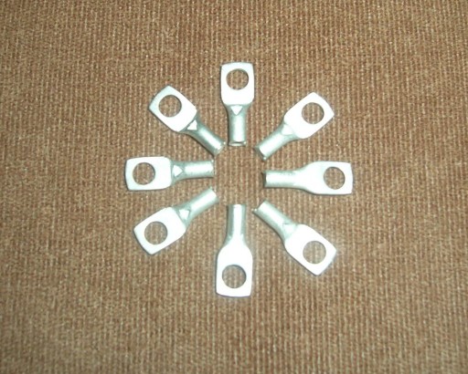 pocínované medené káblové oko M5 - 2,5MM2