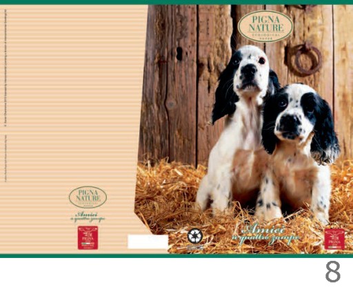 NOTEBOOK A5 42K KR PIGNA NATURE AMICI EKO 0224821Q