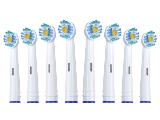 Univerzálne hlavice na zubnú kefku Oral-B - 2 modely, 8 kusov