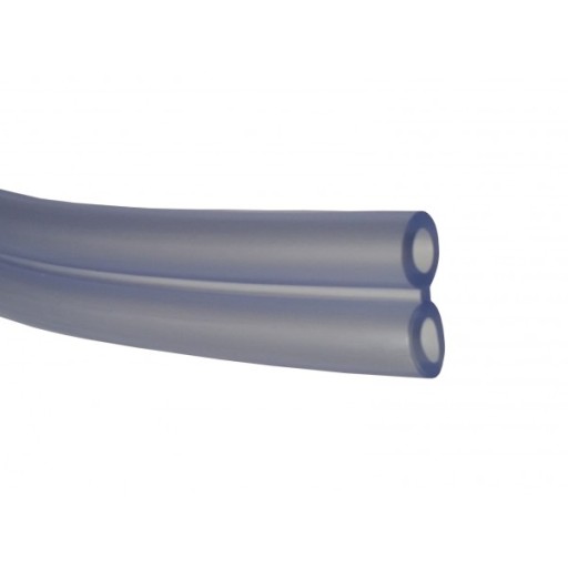 DVOJITÁ VYSÁVACIA HADICA PVC 7x14mm 1m