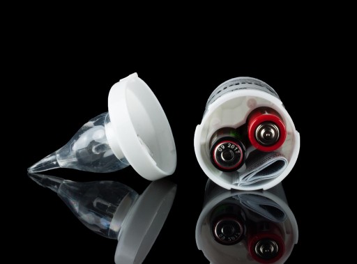 Vložka do sviečky LED Subito S5, biely lampáš