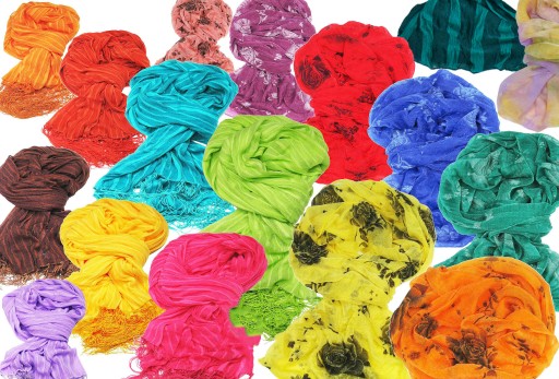SCARF SCARF SCARF Elegantná tenká šatka