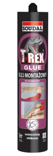 Soudal T-REX montážne lepidlo SUPER OKAMŽITÉ