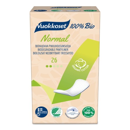 Vuokkoset BIO hygienické vložky 26 ks.