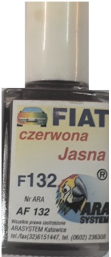 FIAT 113F ROSSO RACING LAKU NA ŠKRABENY ARA