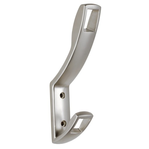KOVOVÝ HÁČIK NA OBLEČENIE HÁČIK NA NÁSTENNÉ OKNO 15 CM AMIX CHROM.