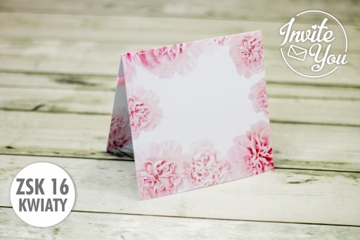 Svadobné oznámenia ZSK16 Flowers + príloha ZDARMA