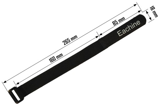Čelenka Pásky na suchý zips Organizér na suchý zips 26cm