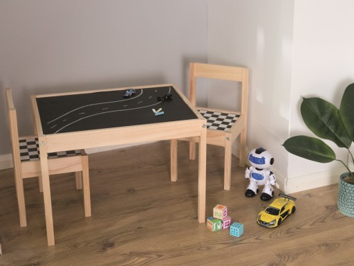 Dekoratívna fólia nalepovacia nábytková dyha vzor šachovnica VEĽKÁ 45x50cm DIY