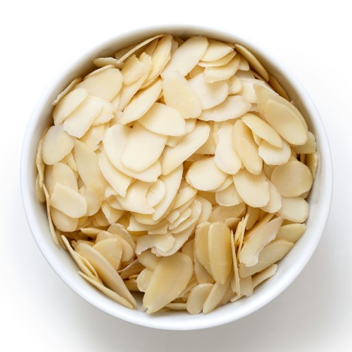 MANDĽOVÉ VLOČKY 250g Mandľové lupienky, mandľ